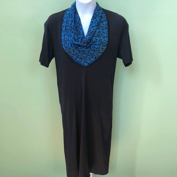 Fend Dresses & Skirts - Roma Fendi 365 Women's Sheath Dress-Black/Turquoise Sz Medium